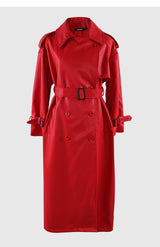 Leather Trench Coat