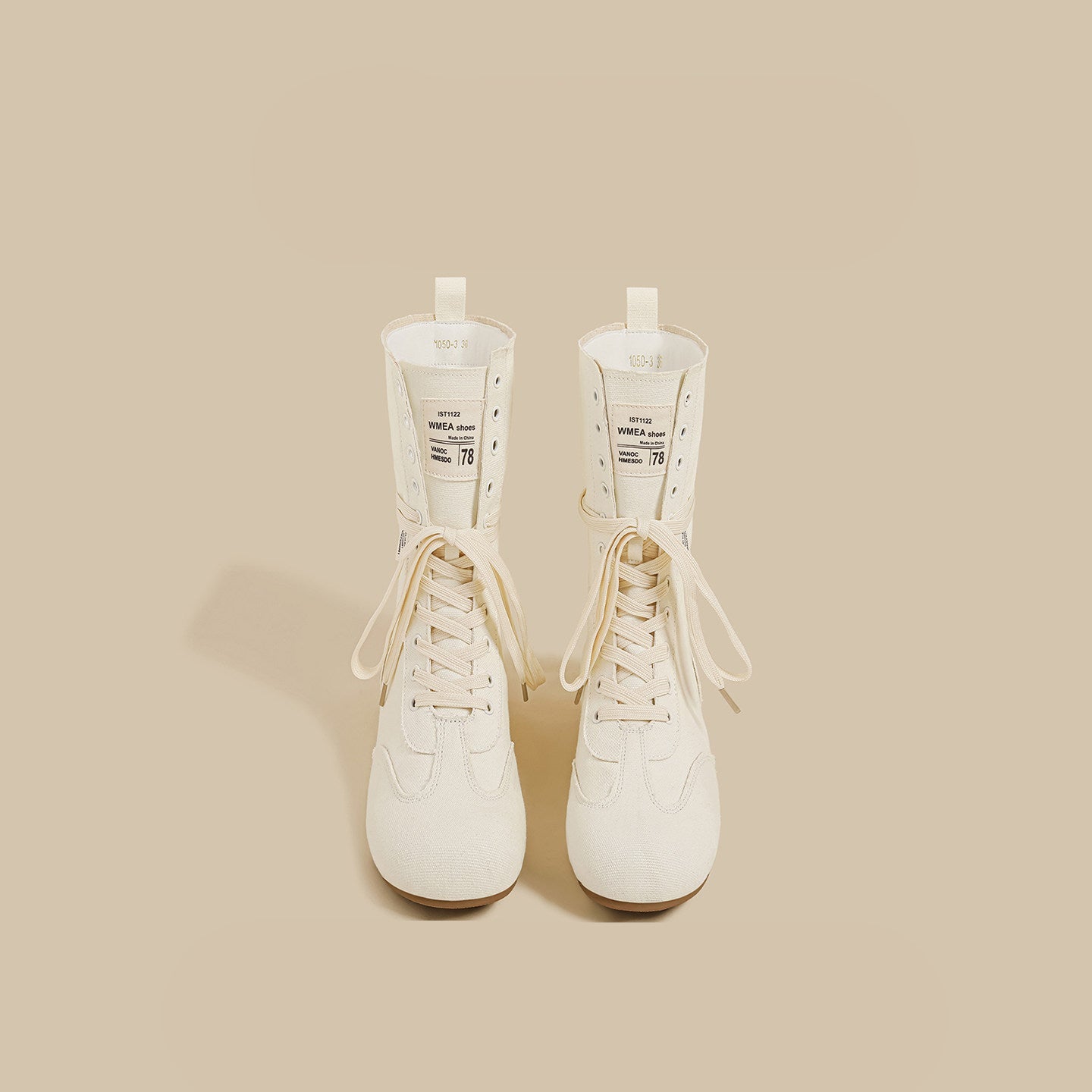 Inner Height Lace-Up Boots