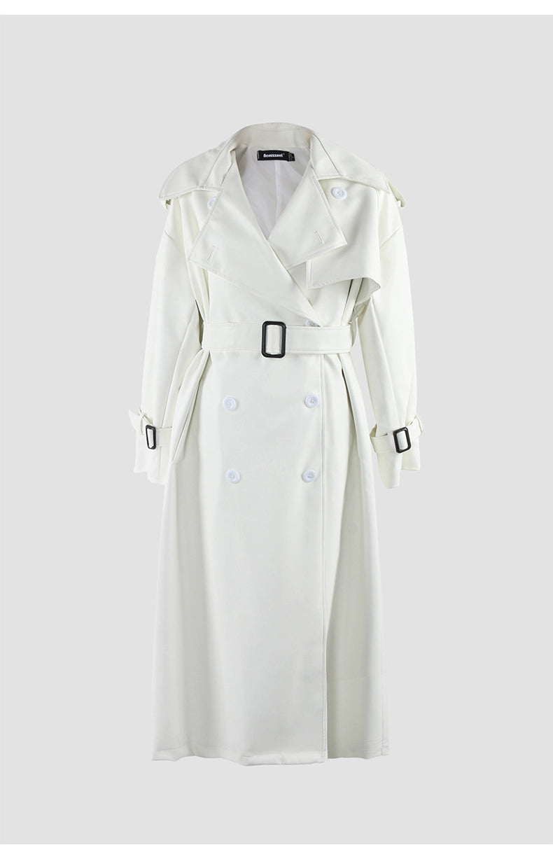 Leather Trench Coat