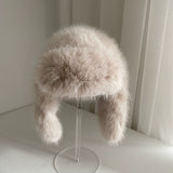 Faux-Fur Earflap Hat