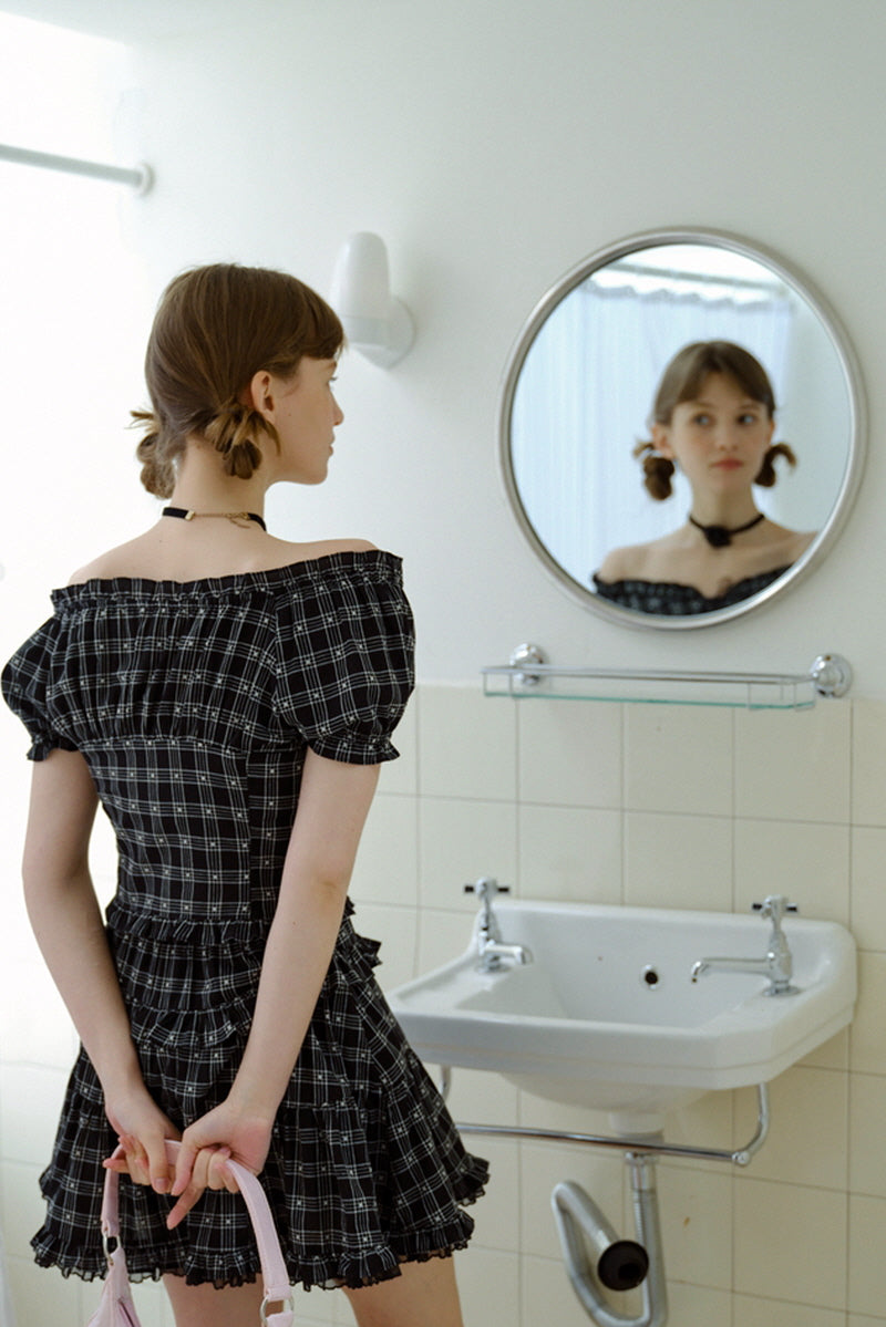 Plaid Top / Skirt