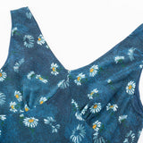 Azure V-Neck Dress