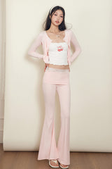 Cherry Top / Pink Pants