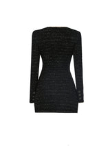 Tweed Glitter Dress