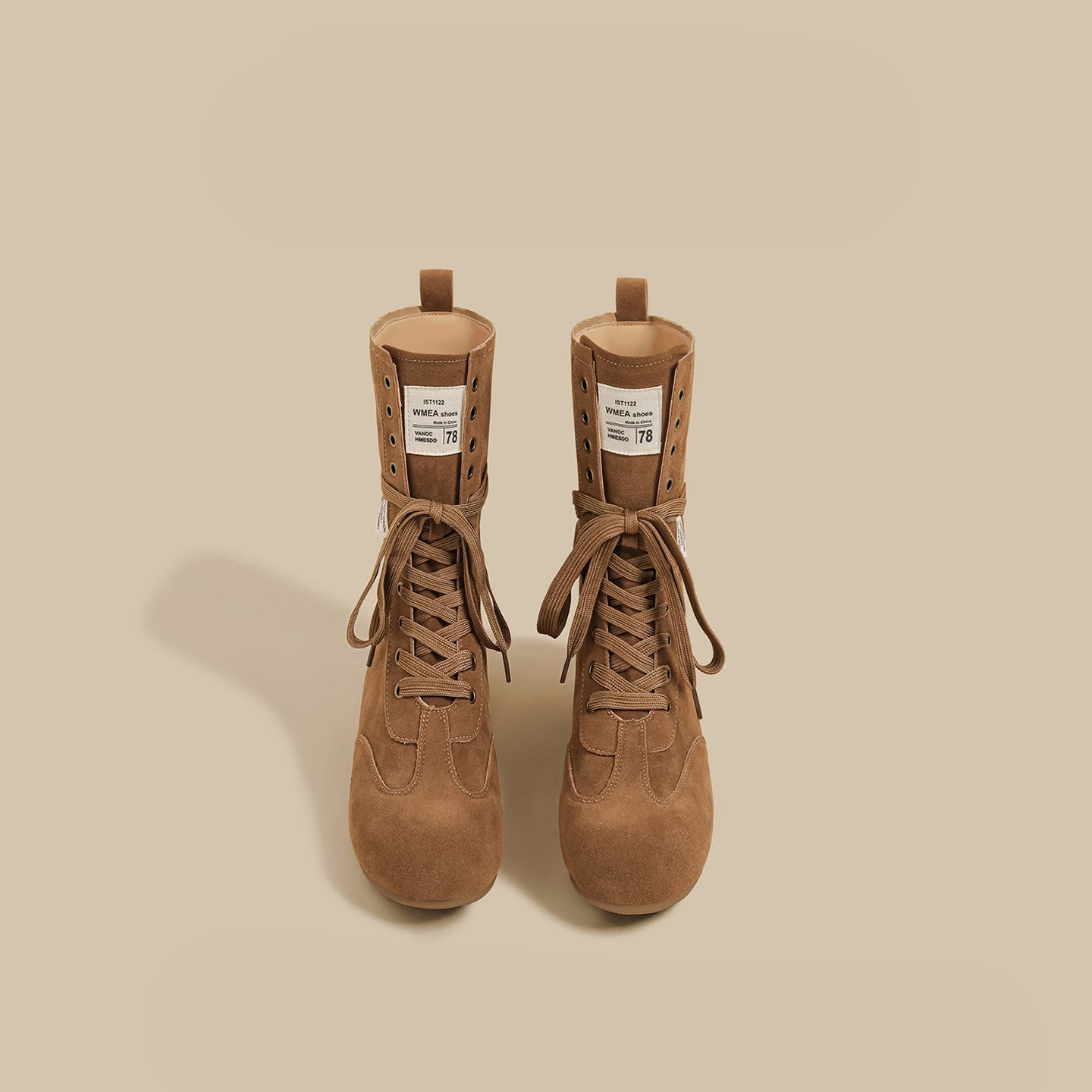 Inner Height Lace-Up Boots