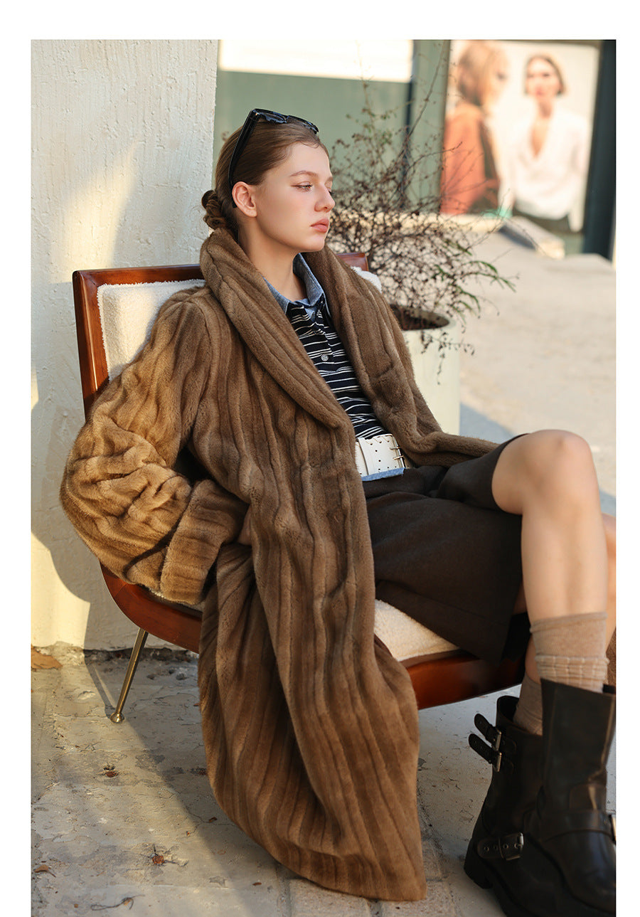 Luxe Line Fur Coat