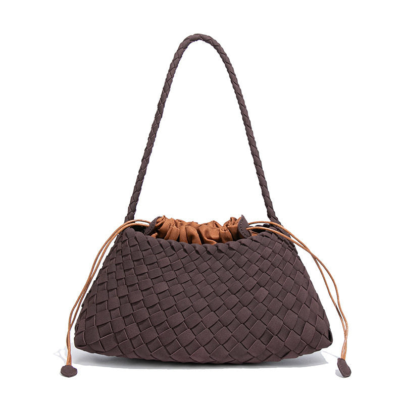 Cowhide Woven Bag