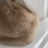 Plush Bucket Bag