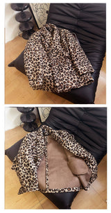 Leopard Blazer Coat