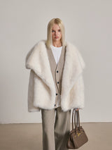 Luxe Fur Short Coat