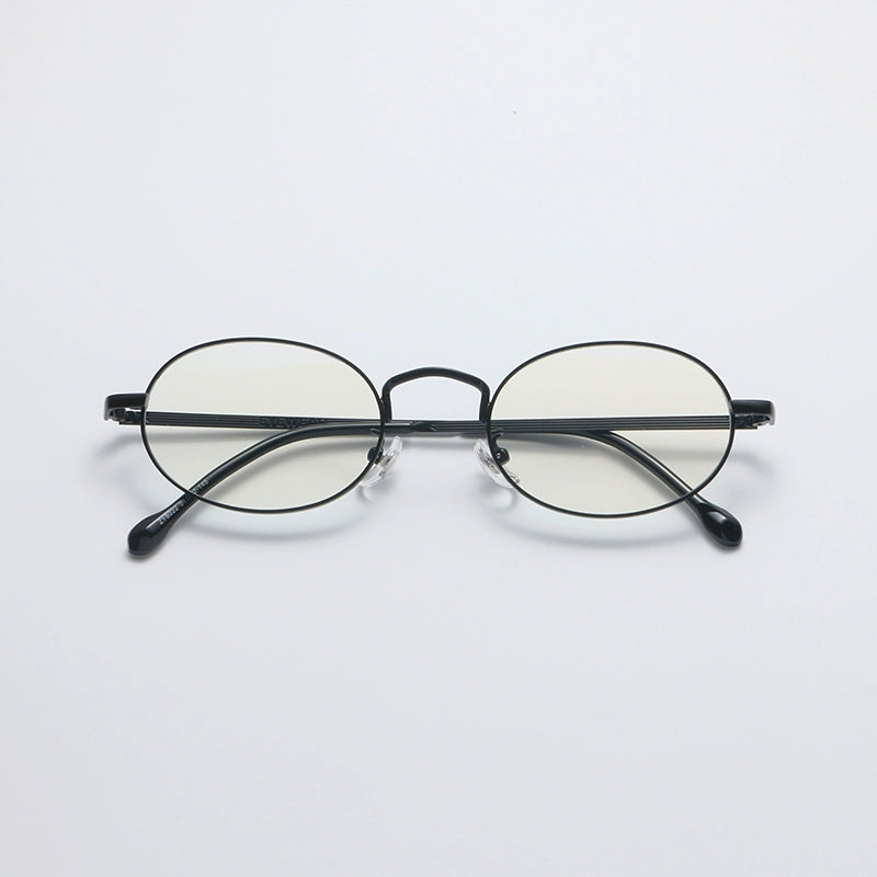 Oval Metal Glasses