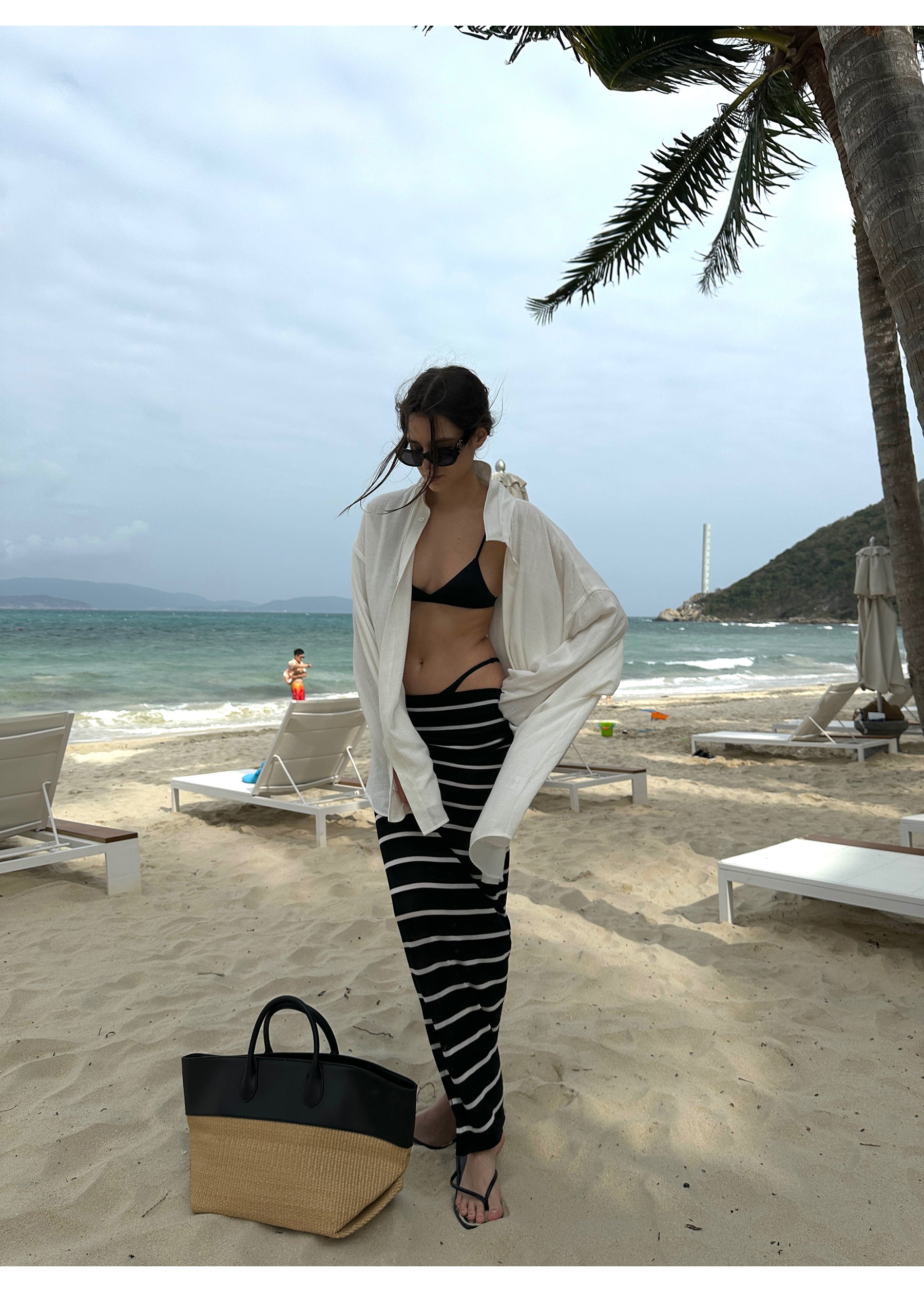 Foldover Waist Skirt