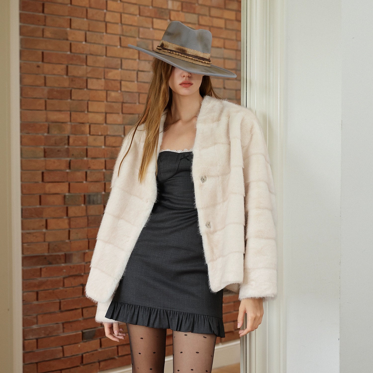 Minimal Fur Coat