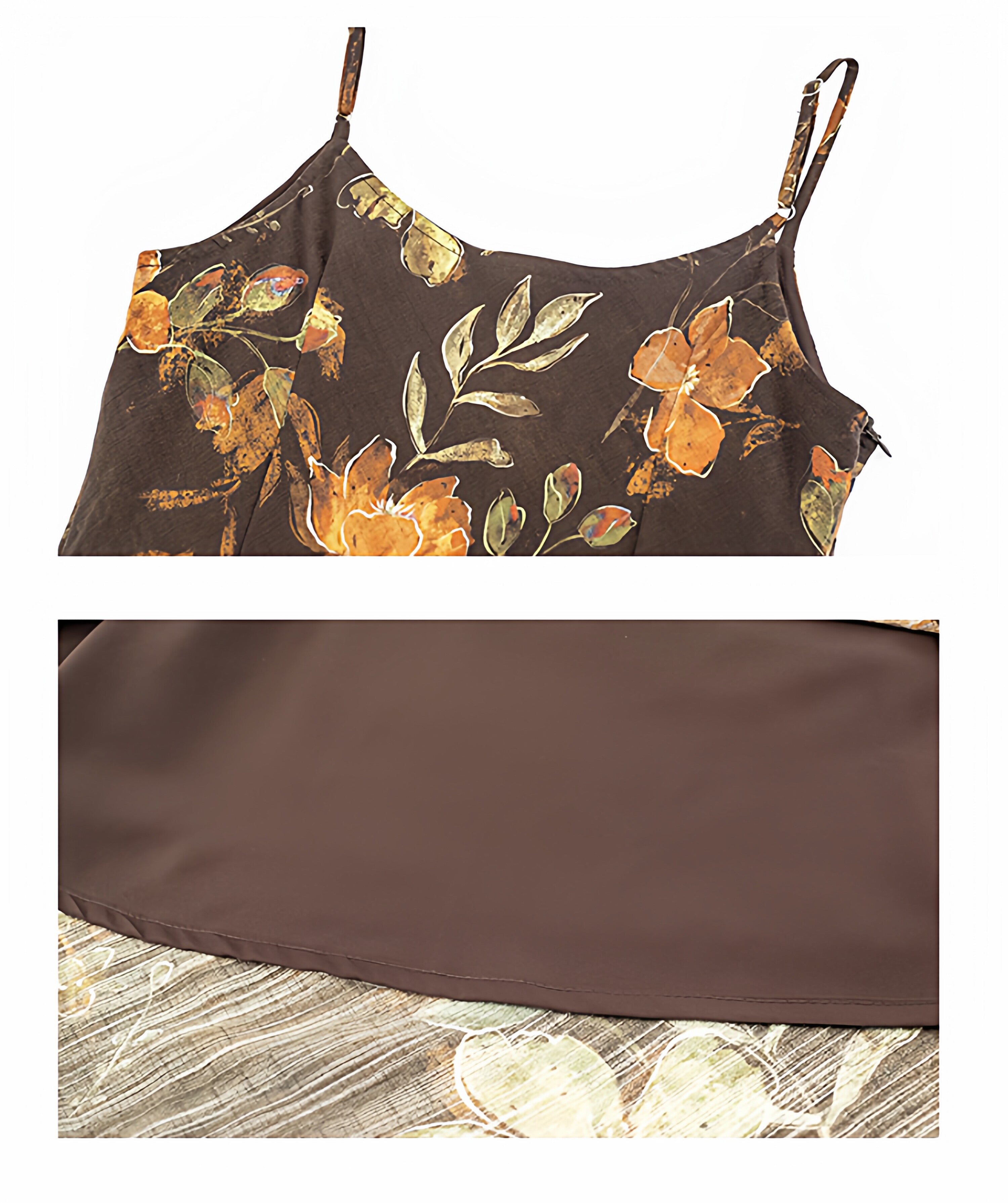 Vintage Floral Slip Dress