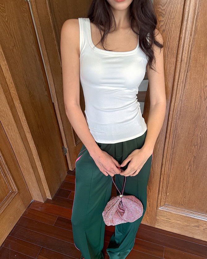Pink Stripe Sweatpants