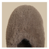 Fur Strap Mary Jane Flats
