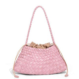 Cowhide Woven Bag