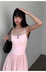 Ruched Bodice Slip Dress