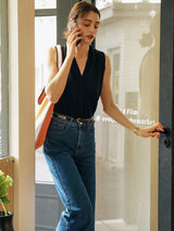 Wool Blend Knit Vest