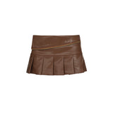 Leather Mini Skirt