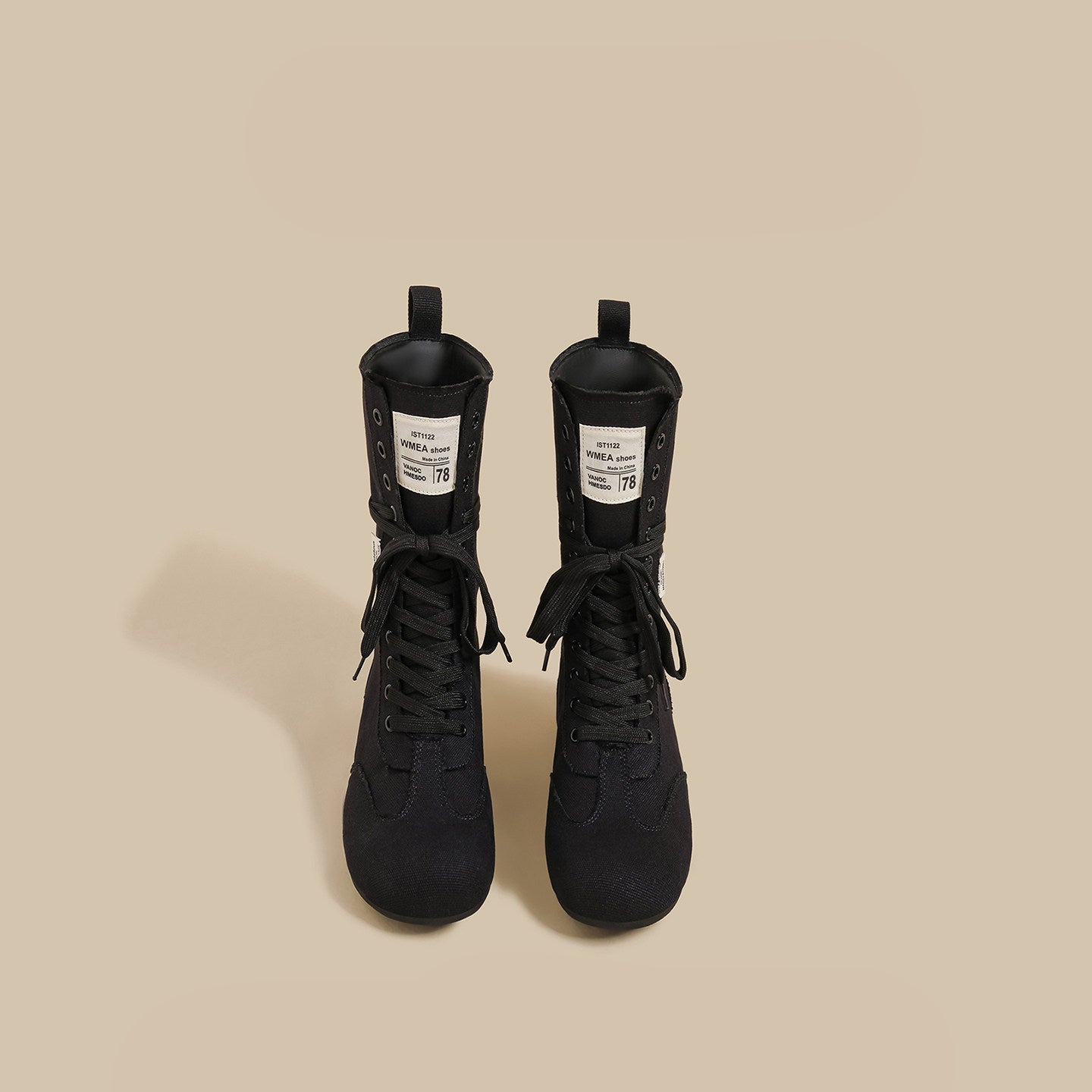 Inner Height Lace-Up Boots