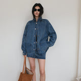 Denim Skirt & Jacket