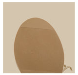 Fringe Stud Microfiber Leather Sandal