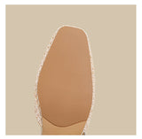 Woven Slingback Flats (Cream)