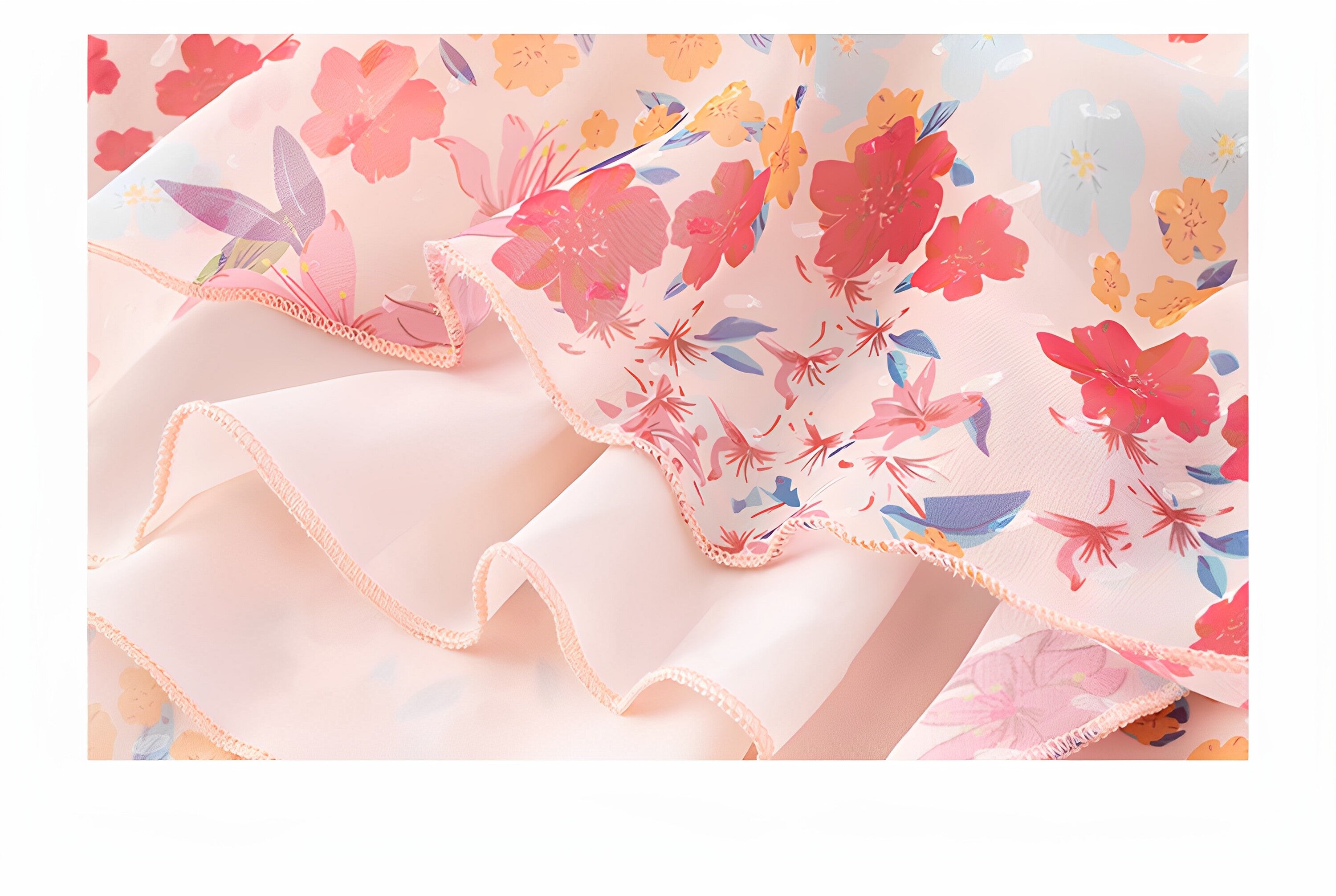 Blush Petal Maxi Dress