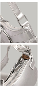 Buckled Shoulder Bag