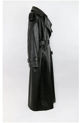 Leather Trench Coat