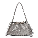 Cowhide Woven Bag