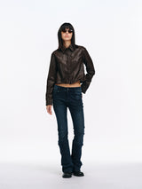 PU Jacket & Skirt