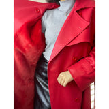 Leather Trench Coat