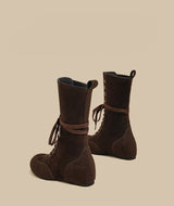 Inner Height Lace-Up Boots