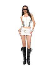 Edge Top / Skirt - White