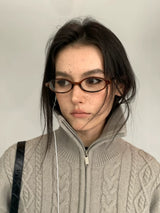 4 Colors Oval Glasses