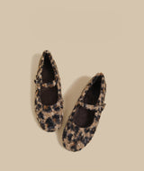 Wool-Blend Mary Jane Flats