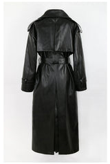 Leather Trench Coat