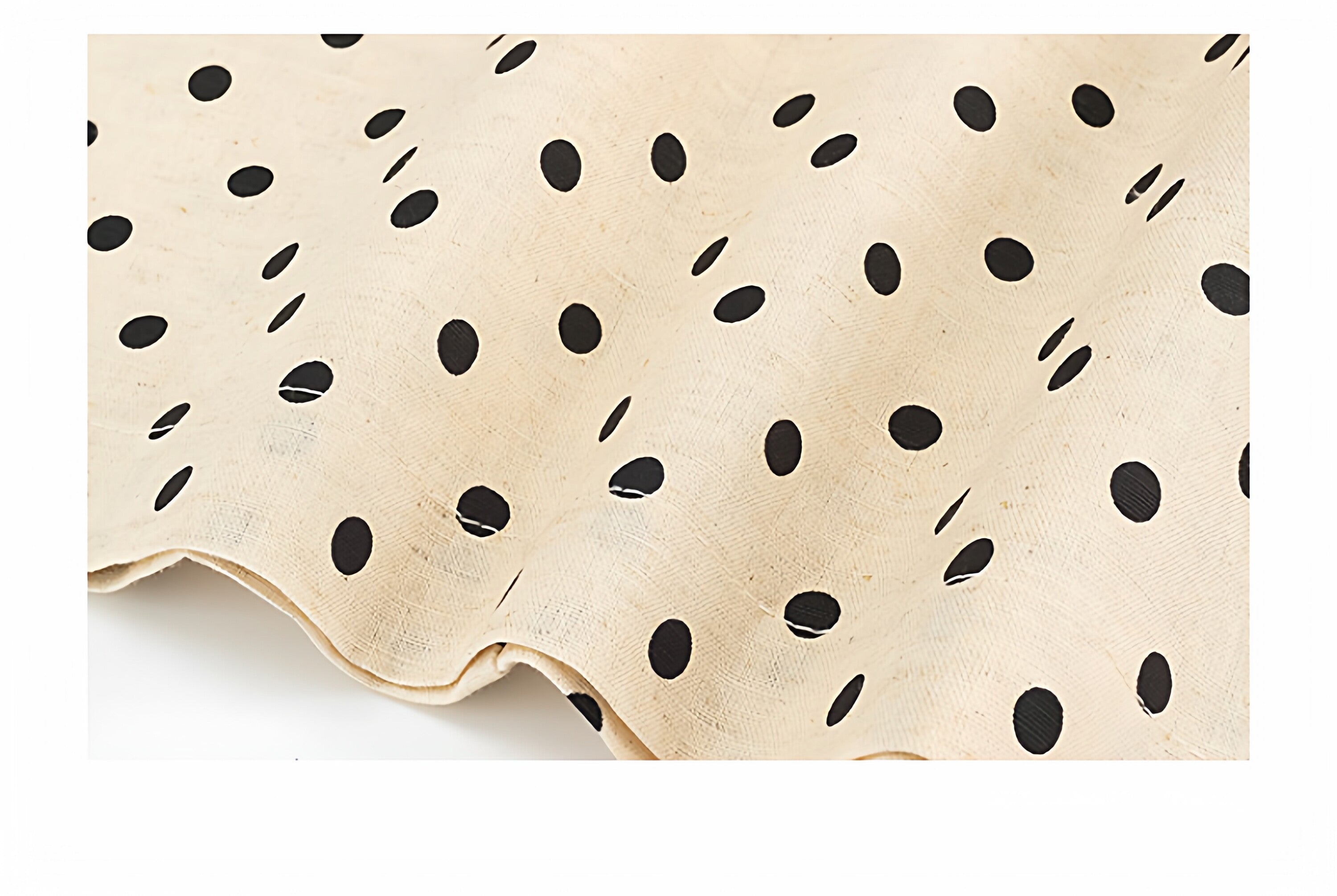 Polka Wrap Midi Dress