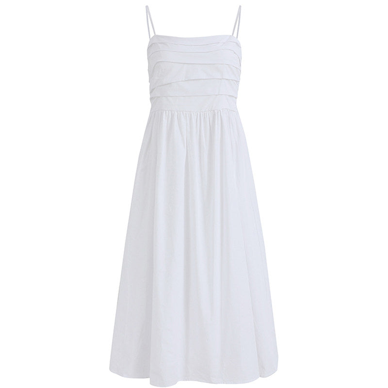 Cloud Cotton Midi Dress