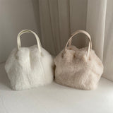 Plush Bucket Bag