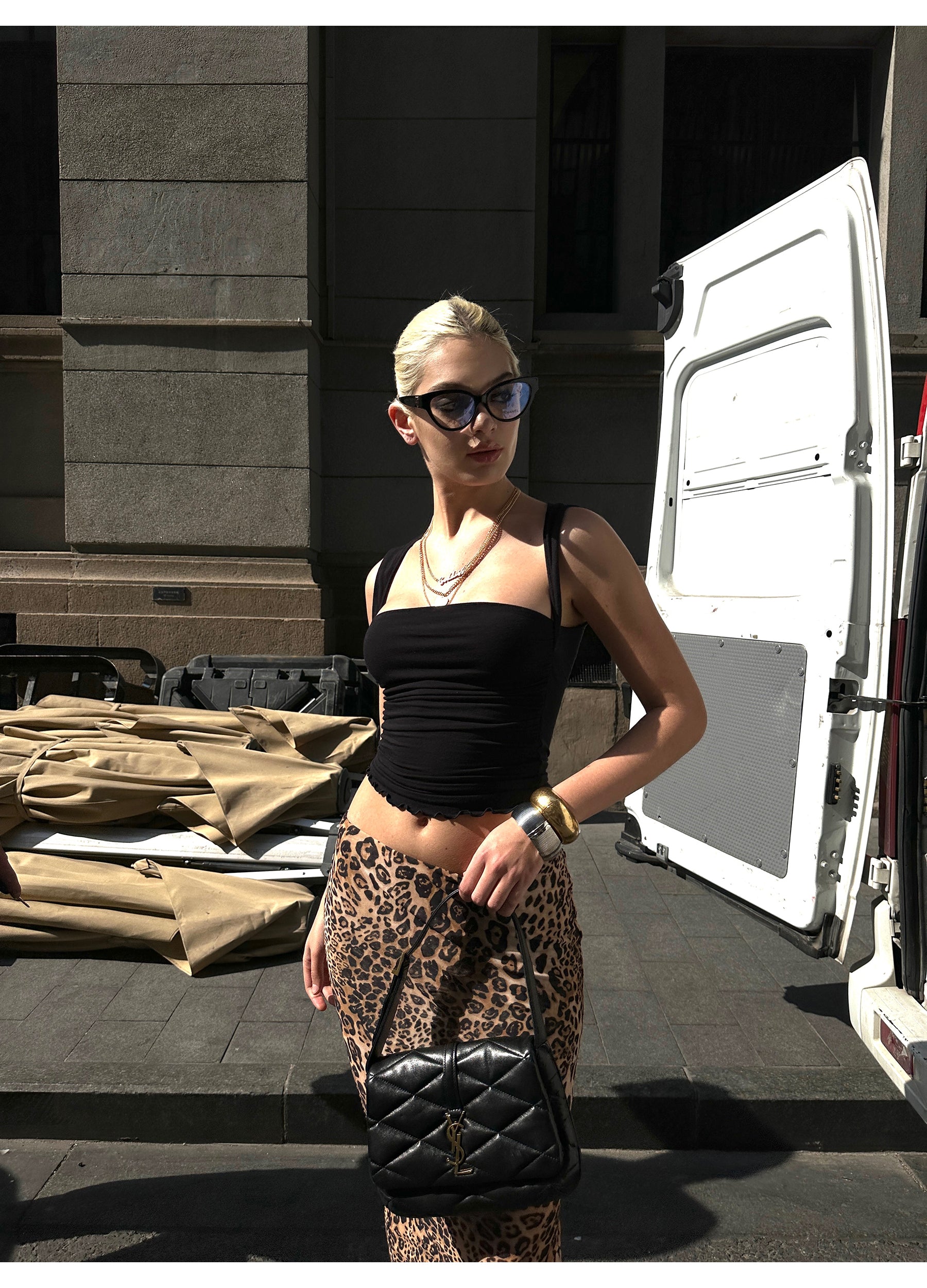 Clavicle Wide Shoulder Camisole