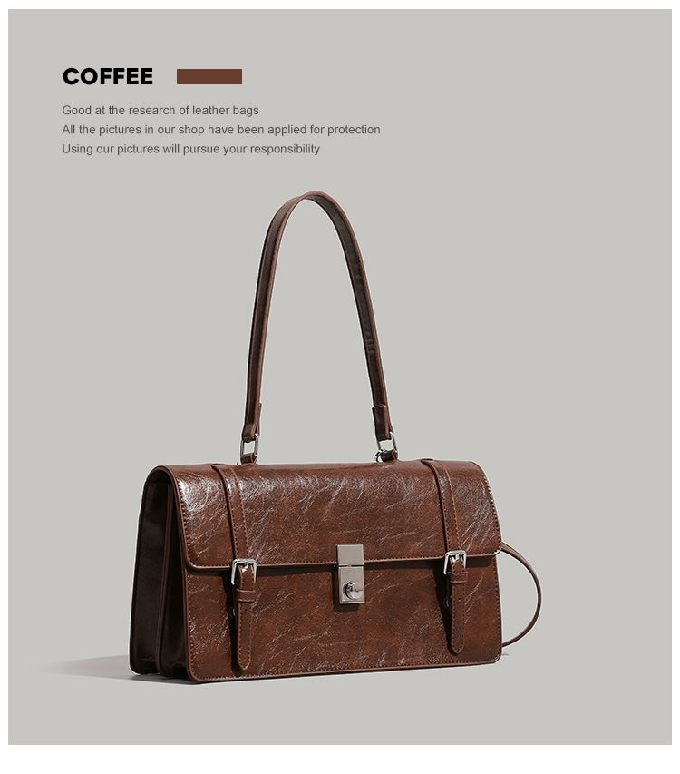 Leather Square Bag