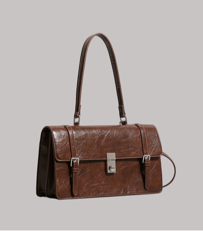 Leather Square Bag