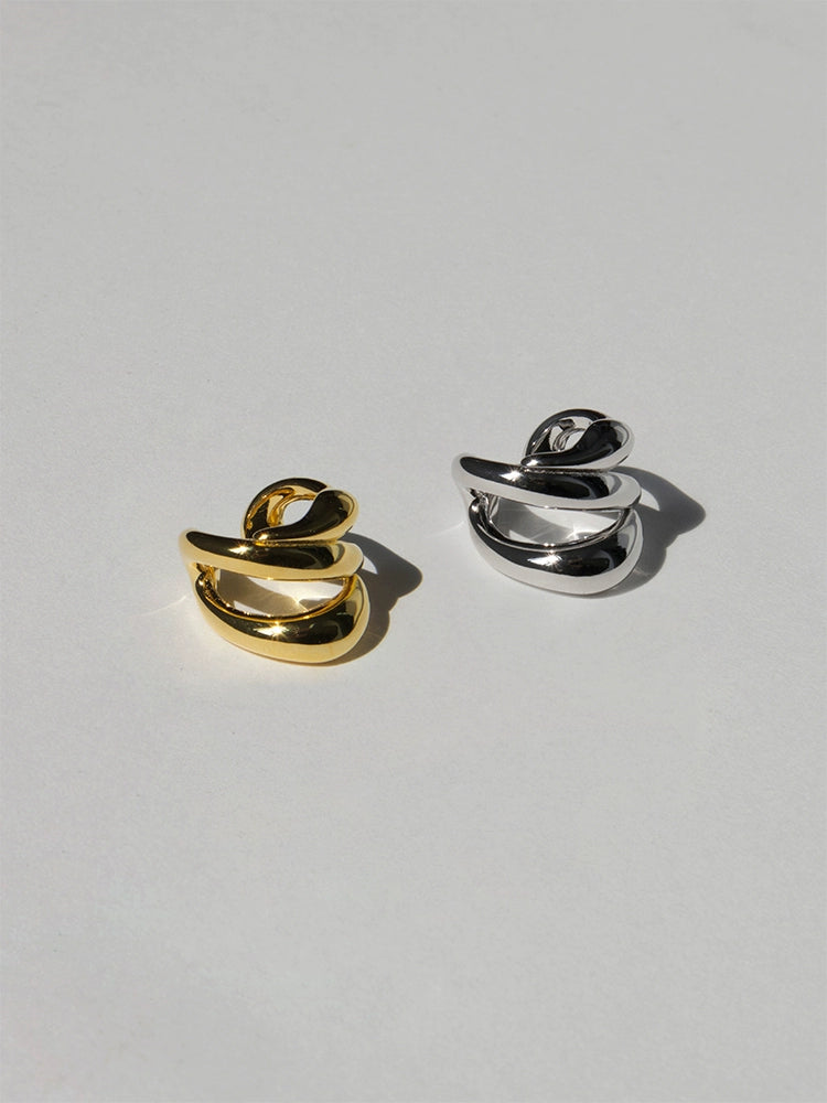 Glossy Flow Ear Cuff