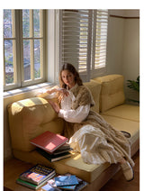 Deer Jacquard Long Vest