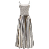 Stripe Muse Maxi Dress
