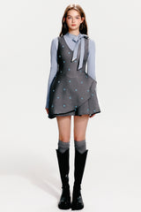 V-Neck Vest Dress