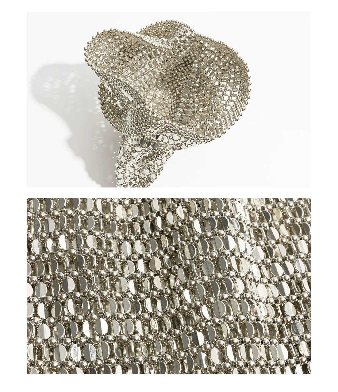 Metal Mesh Shoulder Bag